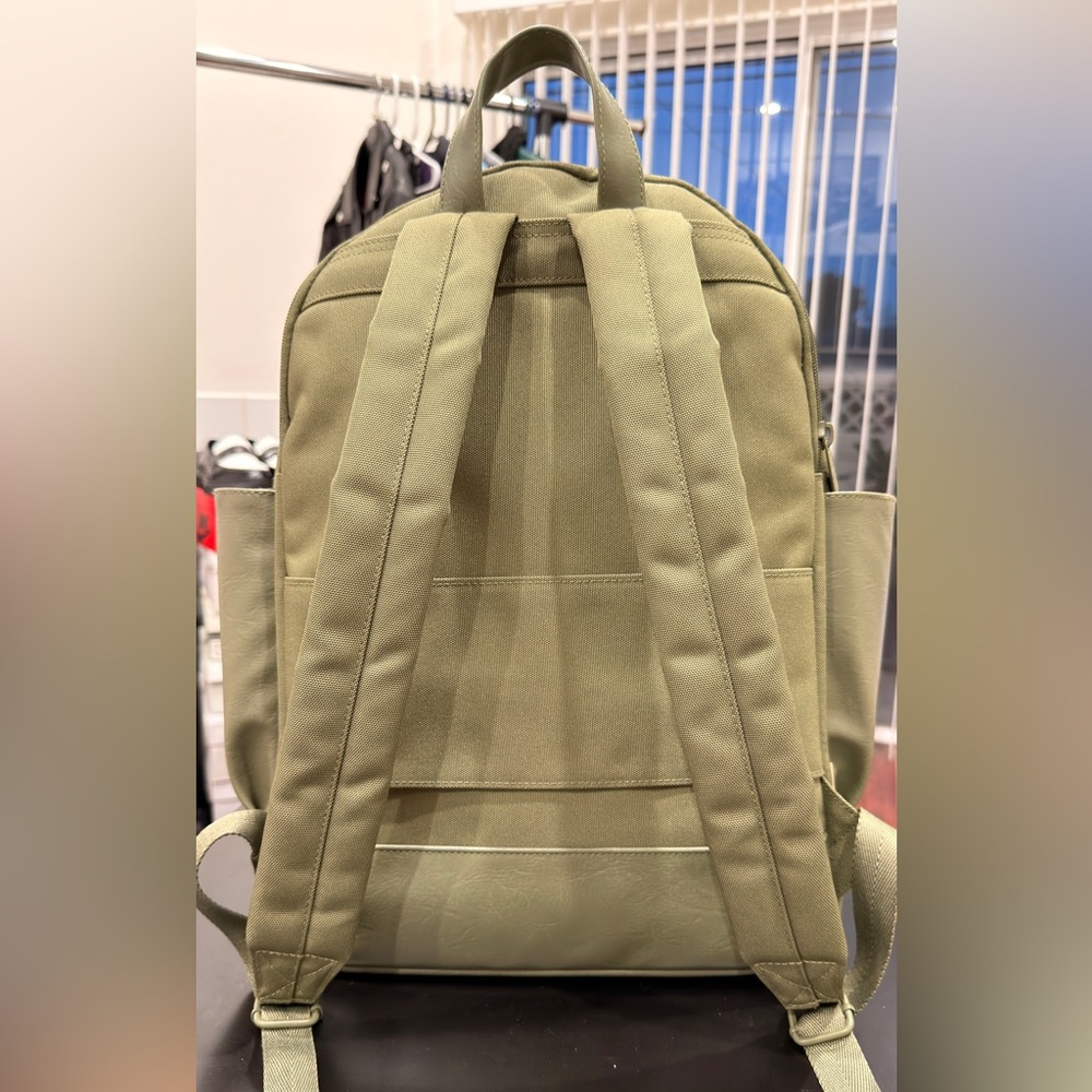 BEIS Olive Green Travel Backpack - Picture 3 of 7